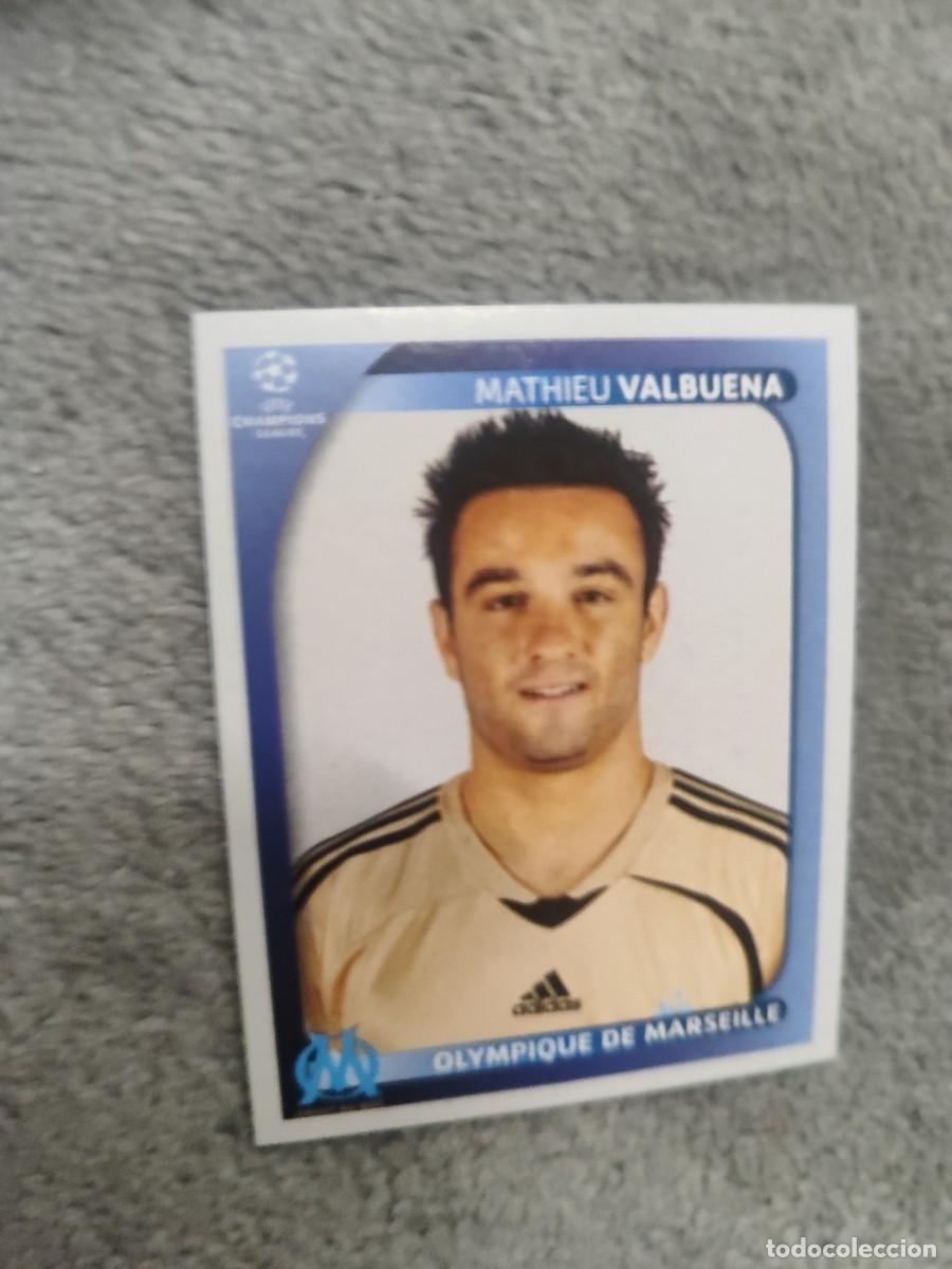 Cromos de F&uacute;tbol: 378 CHAMPIONS LEAGUE 08 09 PANINI MATHIEU VALBUENA - OLYMPIQUE DE MARSEILLE MARSELLA - 2008 2009 UCL