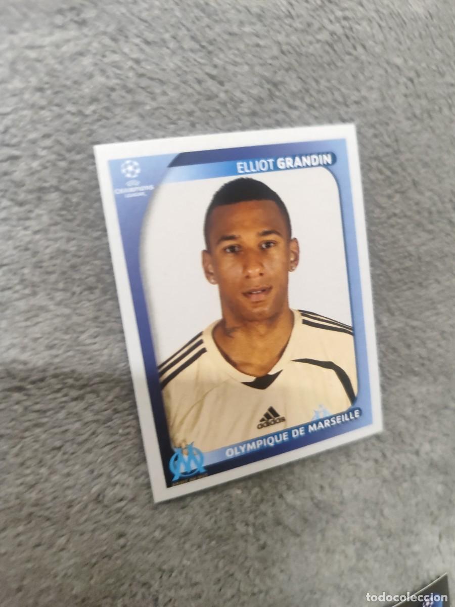 Cromos de F&uacute;tbol: 380 CHAMPIONS LEAGUE 08 09 PANINI ELLIOT GRANDIN - OLYMPIQUE DE MARSEILLE MARSELLA - 2008 2009 UCL U