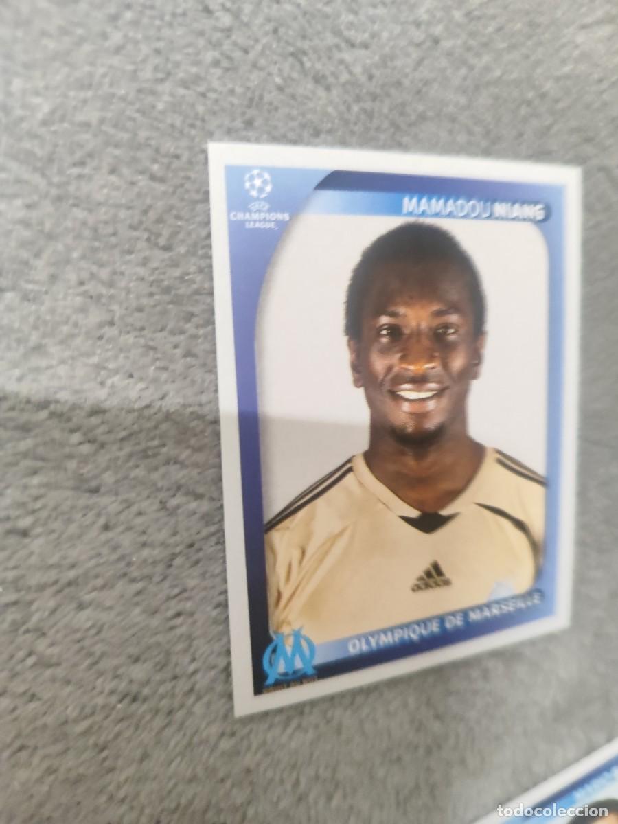 Cromos de F&uacute;tbol: 381 CHAMPIONS LEAGUE 08 09 PANINI MAMADOU NIANG - OLYMPIQUE DE MARSEILLE MARSELLA - 2008 2009 UCL UE