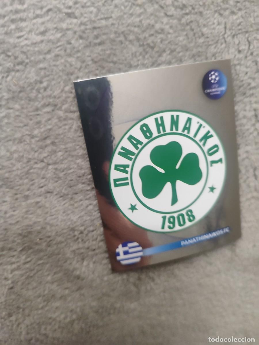 Cromos de F&uacute;tbol: 383 CHAMPIONS LEAGUE 08 09 PANINI ESCUDO LOGO - PANATHINAIKOS FC - 2008 2009 UCL UEFA