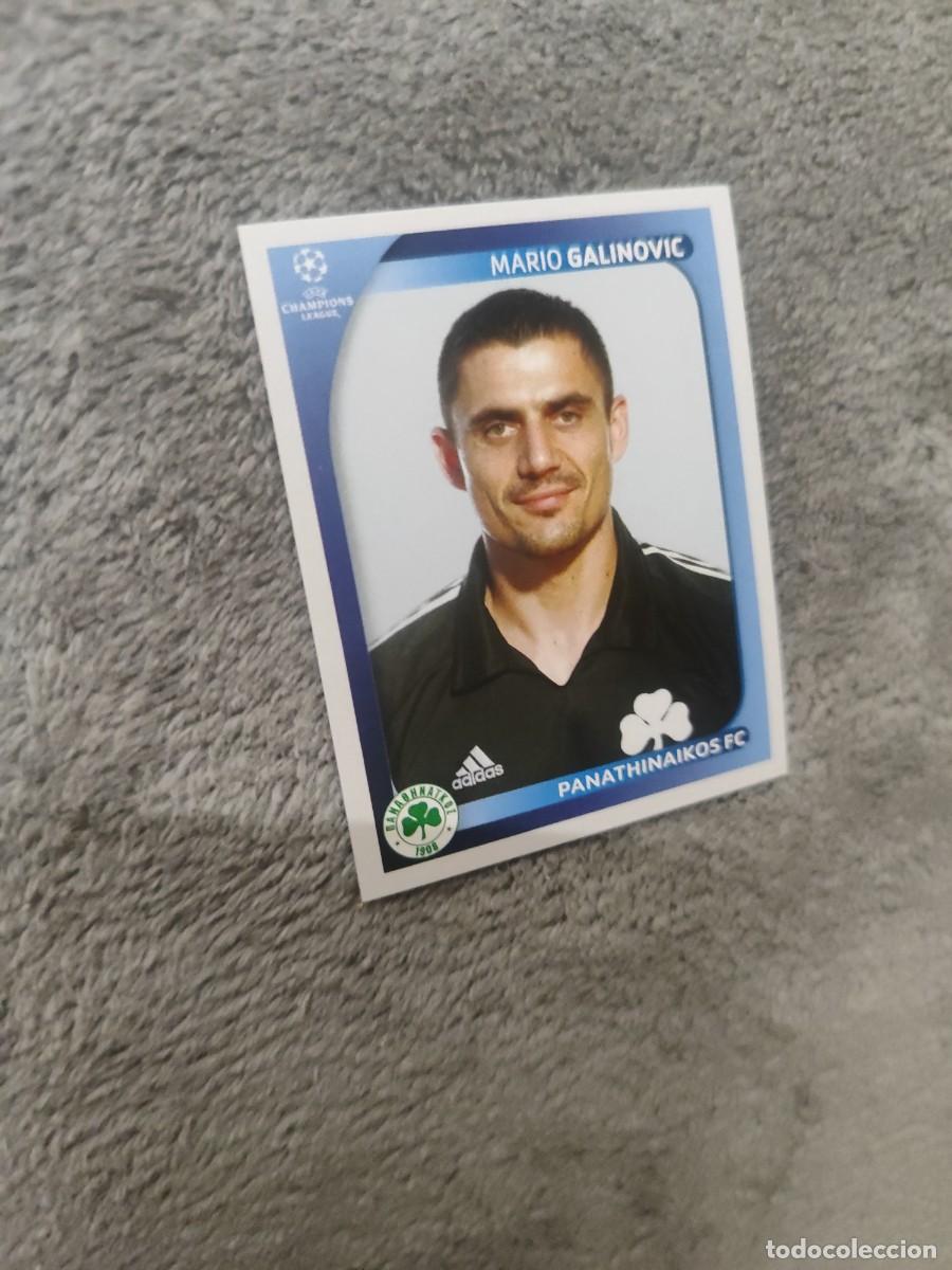 Cromos de F&uacute;tbol: 384 CHAMPIONS LEAGUE 08 09 PANINI MARIO GALINOVIC - PANATHINAIKOS FC - 2008 2009 UCL UEFA