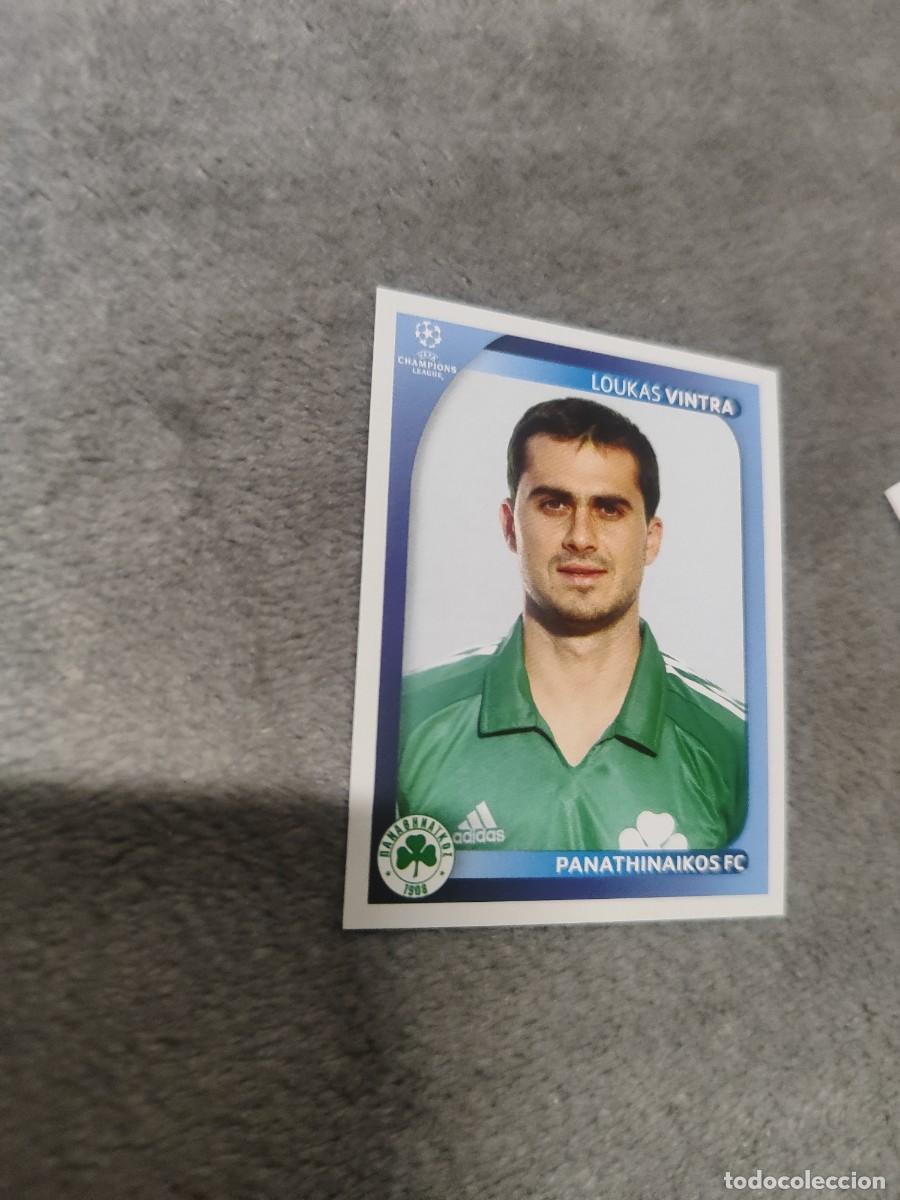 Cromos de F&uacute;tbol: 385 CHAMPIONS LEAGUE 08 09 PANINI LOUKAS VYNTRA - PANATHINAIKOS FC - 2008 2009 UCL UEFA