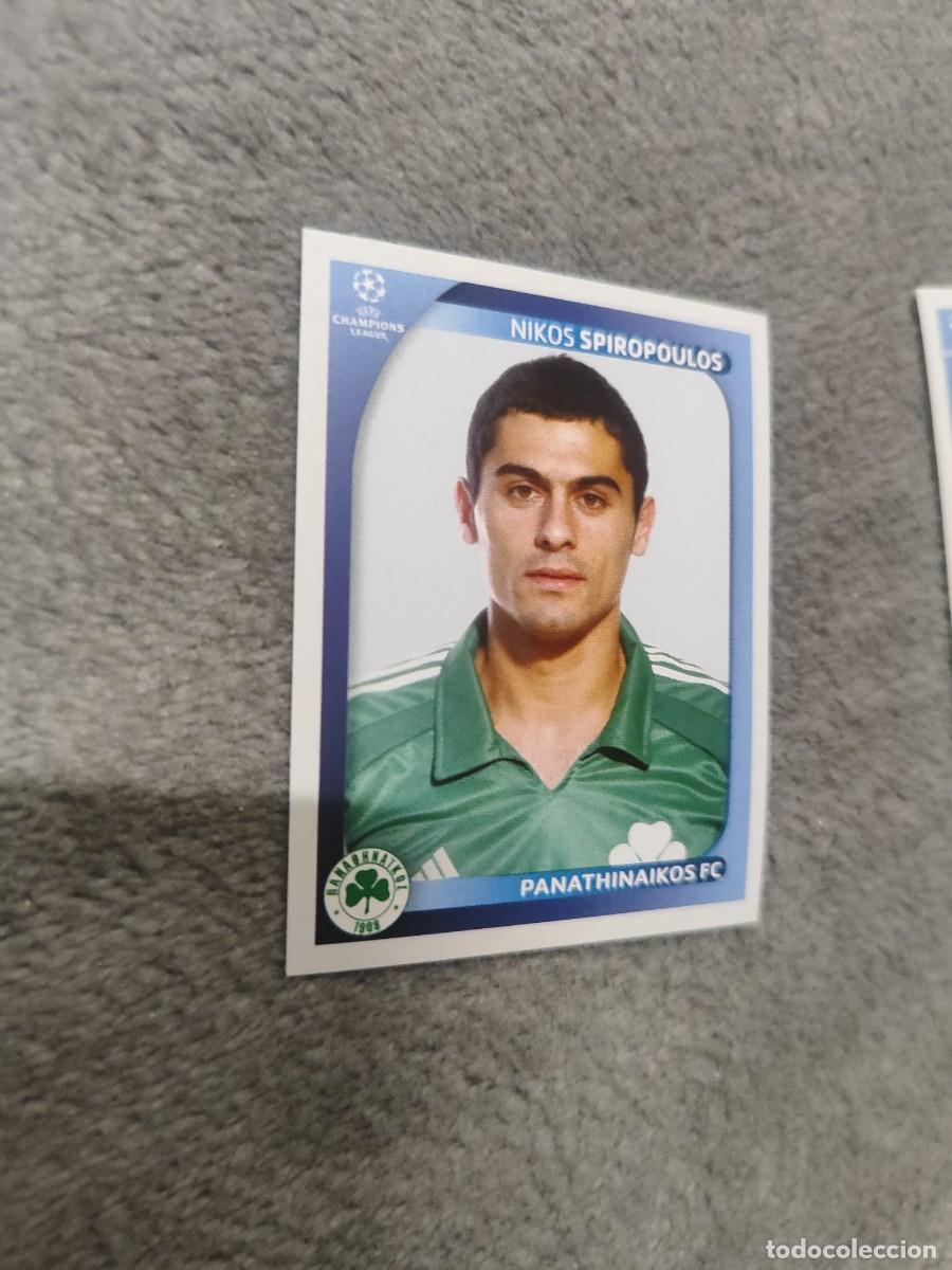 Cromos de F&uacute;tbol: 391 CHAMPIONS LEAGUE 08 09 PANINI NIKOS SPYROPOULOS - PANATHINAIKOS FC - 2008 2009 UCL UEFA