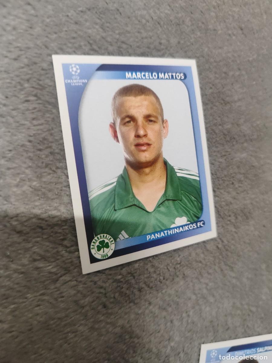 Cromos de F&uacute;tbol: 392 CHAMPIONS LEAGUE 08 09 PANINI MARCELO MATTOS - PANATHINAIKOS FC - 2008 2009 UCL UEFA