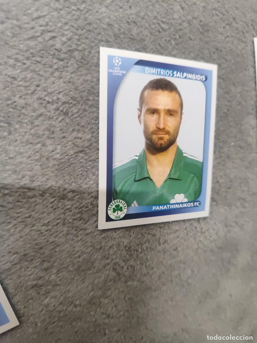 Cromos de F&uacute;tbol: 398 CHAMPIONS LEAGUE 08 09 PANINI DIMITRIS SALPINGIDIS - PANATHINAIKOS FC - 2008 2009 UCL UEFA