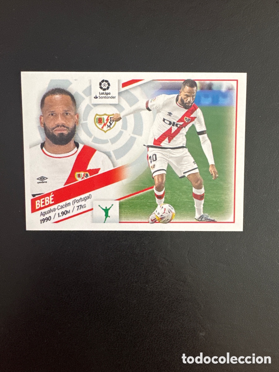 Football Stickers: BEBE RAYO VALLECANO N&Uacute;MERO 18 LIGA ESTE 2022 2023