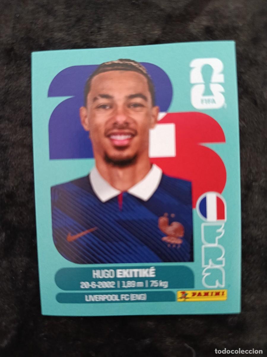 Cromos de F&uacute;tbol: FIFA WORLD CUP 2026 PANINI. #FRA 19 HUGO EKITIK&Eacute;. FRANCIA.