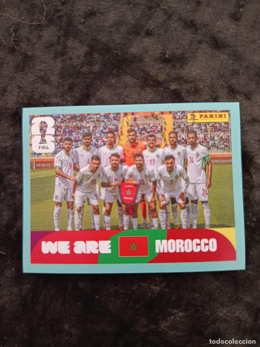 Cromos de F&uacute;tbol: FIFA WORLD CUP 2026 PANINI. #MAR 13. EQUIPO MARRUECOS.