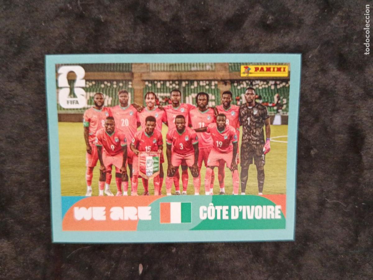 Cromos de F&uacute;tbol: FIFA WORLD CUP 2026 PANINI. #CIV 13. EQUIPO COSTA DE MARFIL