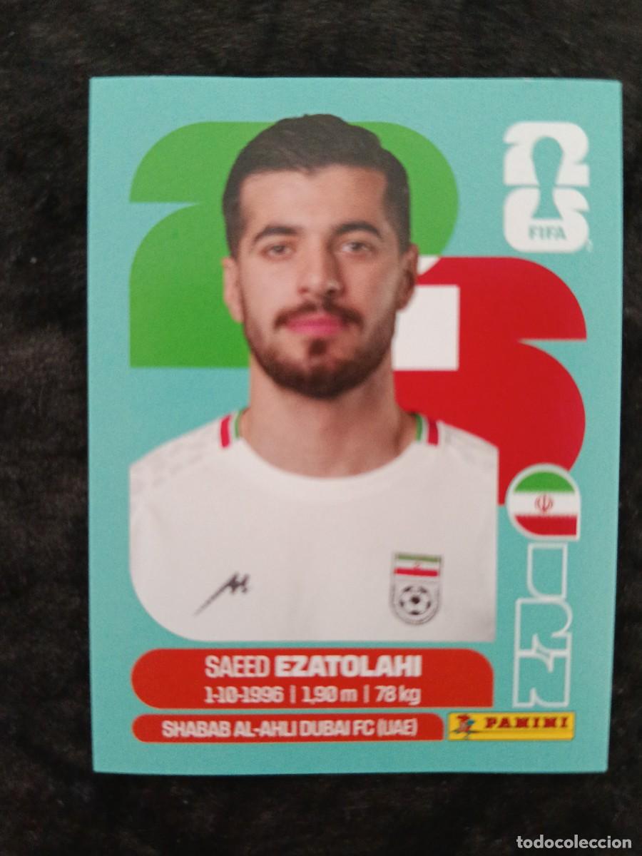 Cromos de F&uacute;tbol: FIFA WORLD CUP 2026 PANINI. #IRN 11. SAEED EZATOLAHI. IR&Aacute;N
