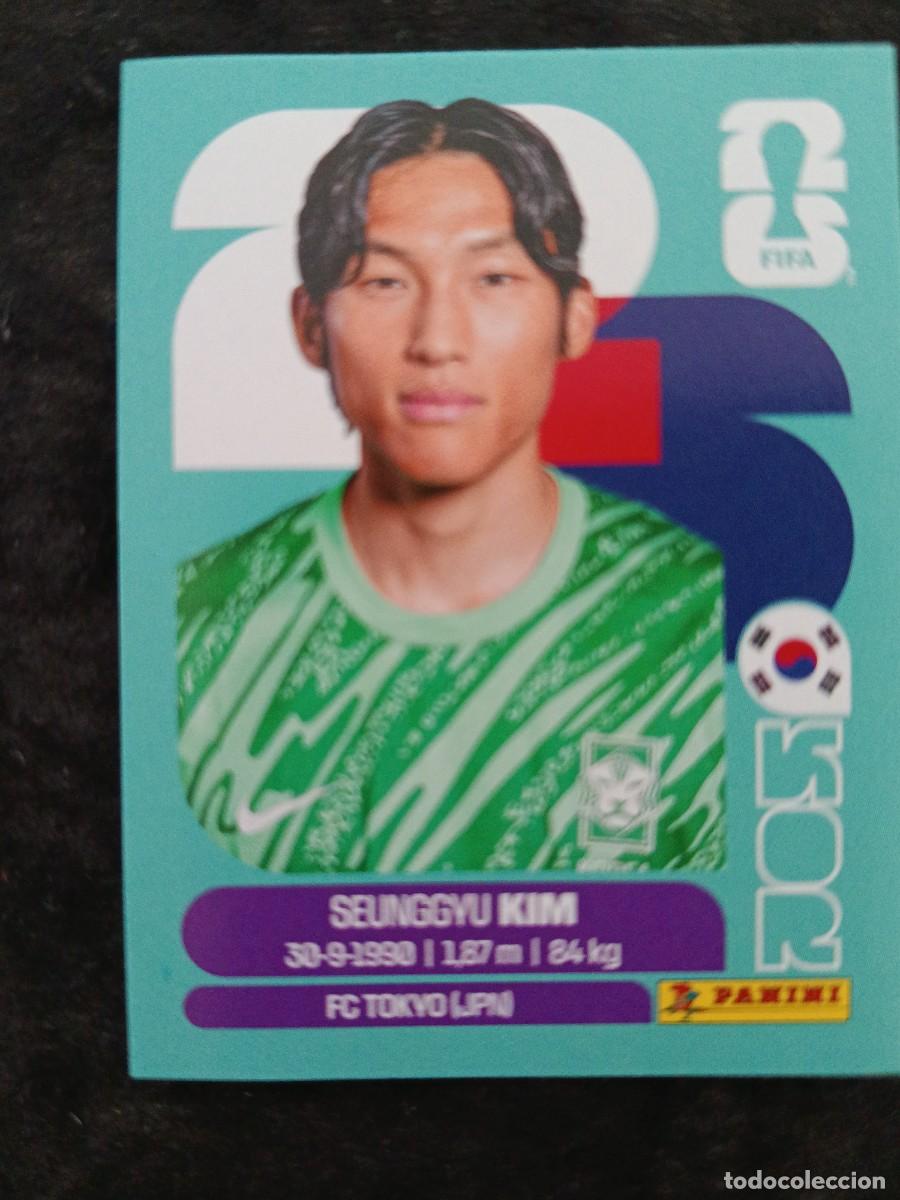 Cromos de F&uacute;tbol: FIFA WORLD CUP 2026 PANINI. #KOR 3. SEUNGGYU KIM. KOREA