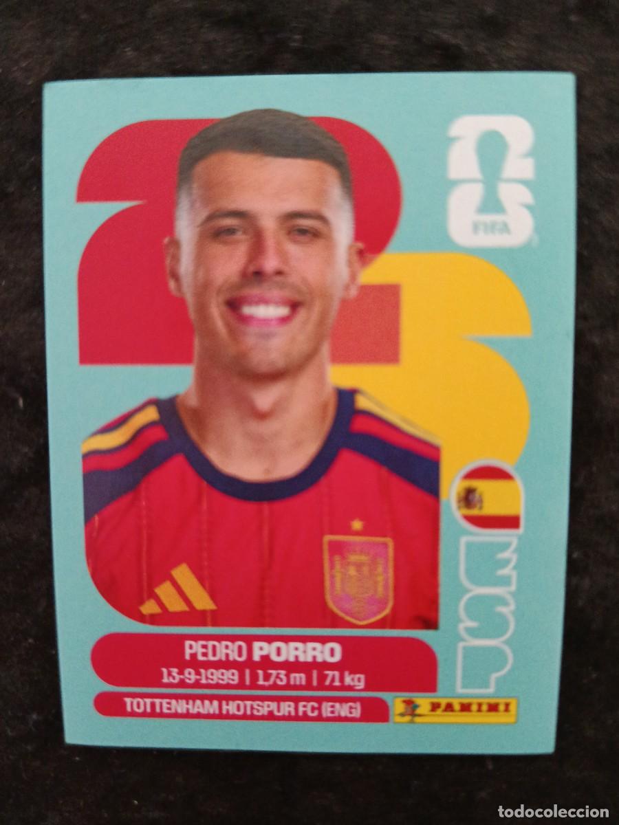 Cromos de F&uacute;tbol: FIFA WORLD CUP 2026 PANINI. #ESP 6. PEDRO PORRO. ESPA&Ntilde;A