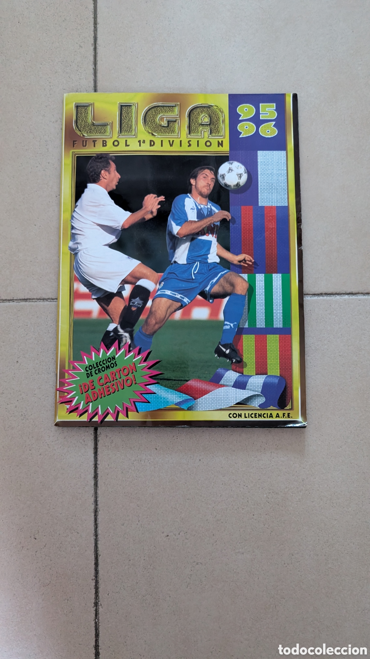 Cromos de F&uacute;tbol: ALBUM BASTANTE COMPLETO LIGA ESTE 1993/94 93 94 CON 23 FICHAJES BUEN ESTADO