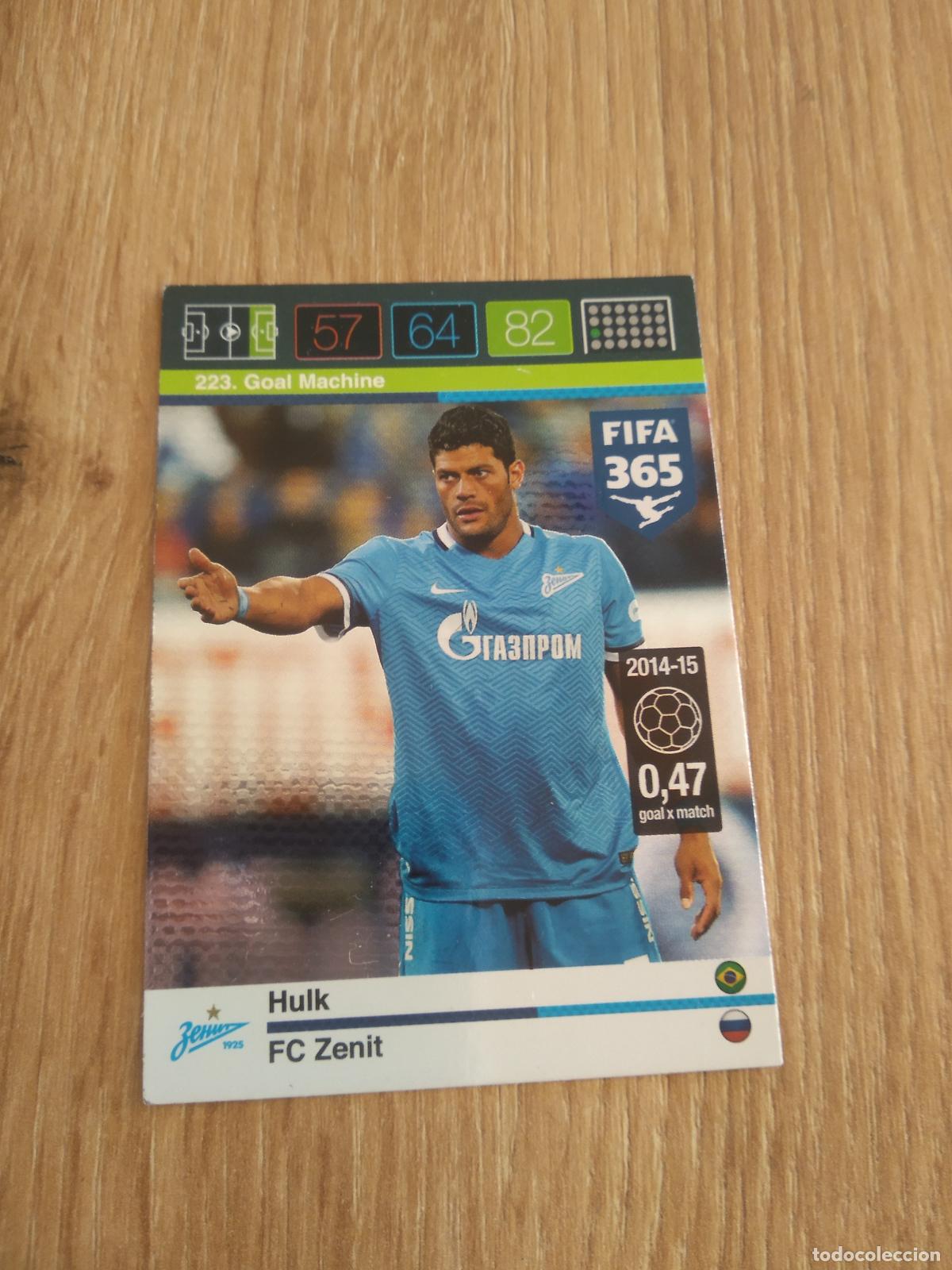 Cromos de F&uacute;tbol: 223 HULK ZENIT CROMO FUTBOL PANINI FIFA 365 2015-2016 ADRENALYN 15-16