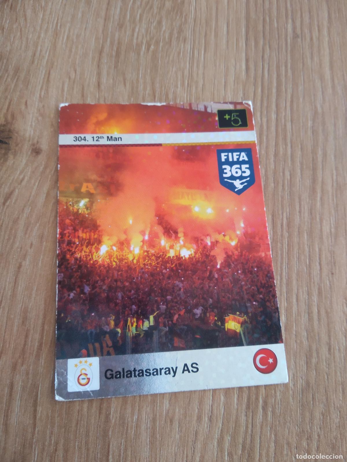 Football Stickers: 304 FANS AFICION GALATASARAY CROMO FUTBOL PANINI FIFA 365 2015-2016 ADRENALYN 15-16