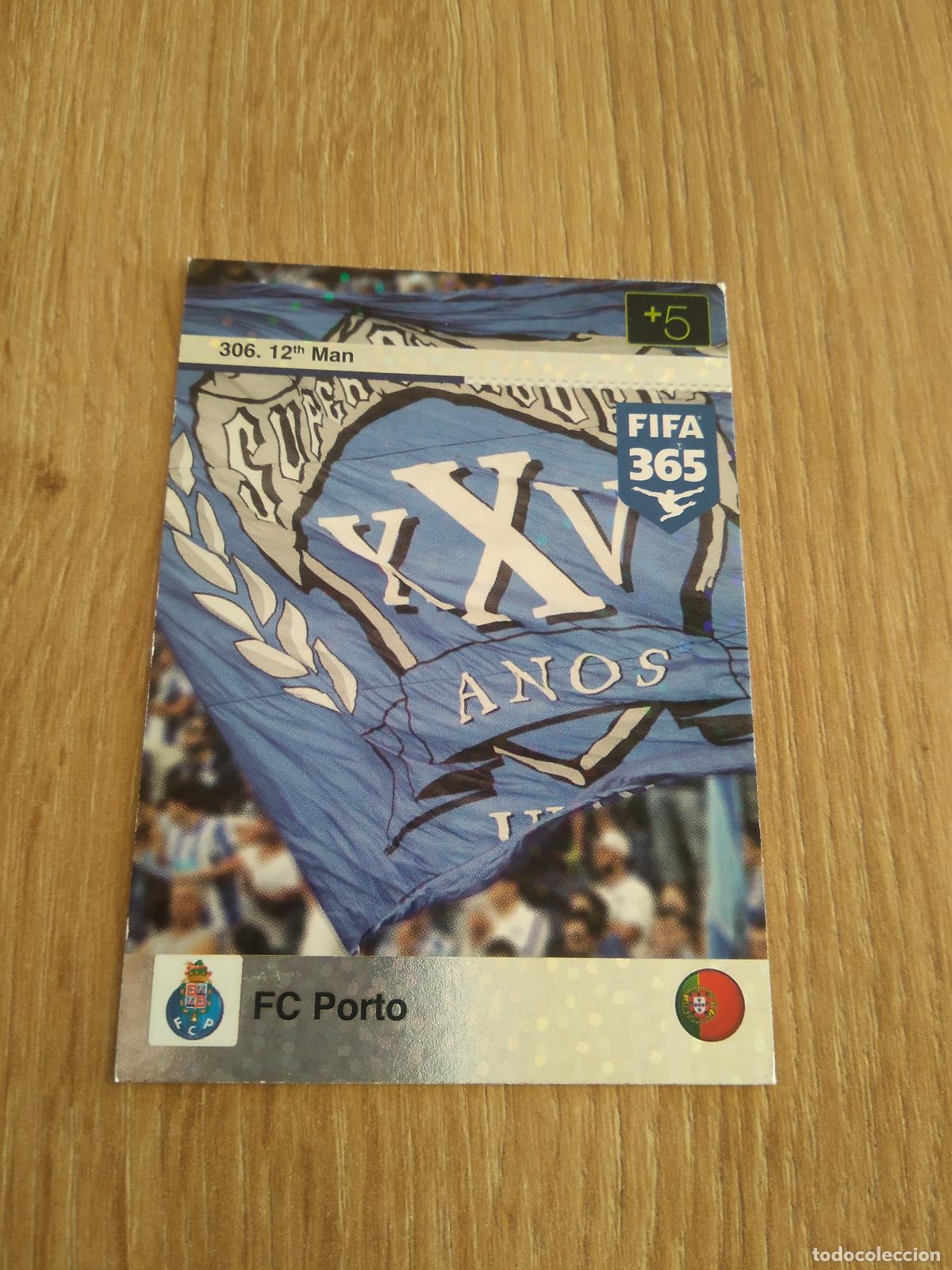Football Stickers: 306 FANS AFICION PORTO CROMO FUTBOL PANINI FIFA 365 2015-2016 ADRENALYN 15-16