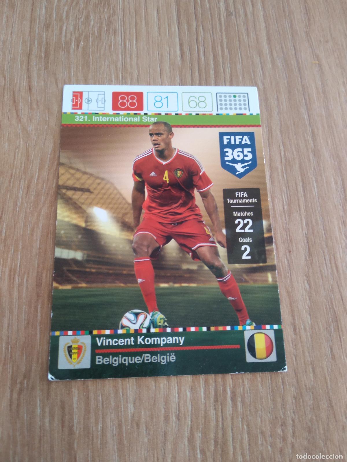 Football Stickers: 321 KOMPANY BELGICA CROMO FUTBOL PANINI FIFA 365 2015-2016 ADRENALYN 15-16