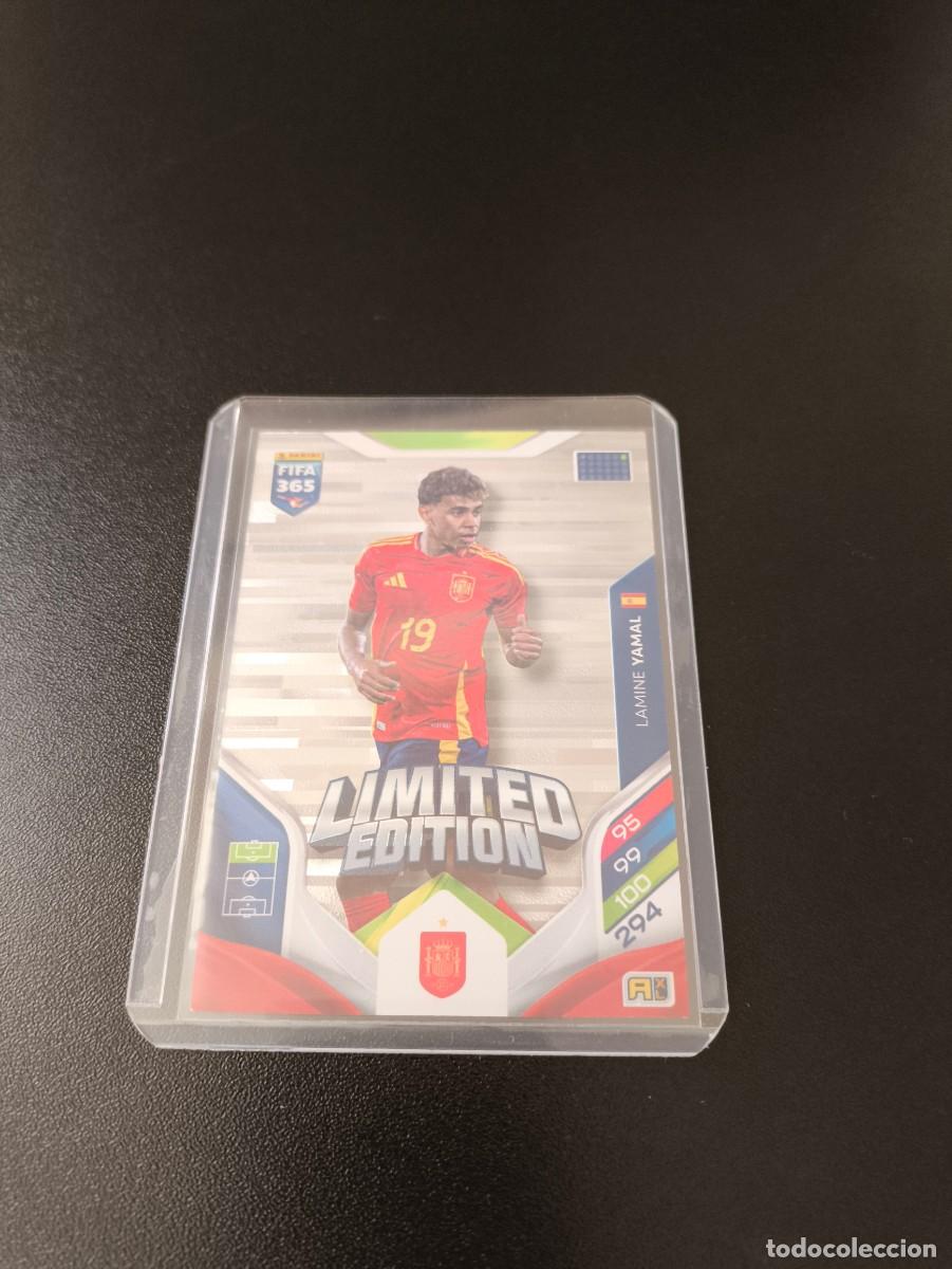 Cromos de Futebol: Lamine Yamal Limited Edition Espa&ntilde;a BARCELONA Panini Adrenalyn XL FIFA 365 2026 no liga este