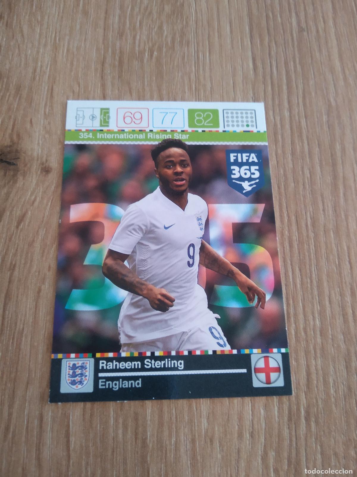 Cromos de F&uacute;tbol: 354 STERLING INGLATERRA CROMO FUTBOL PANINI FIFA 365 2015-2016 ADRENALYN 15-16