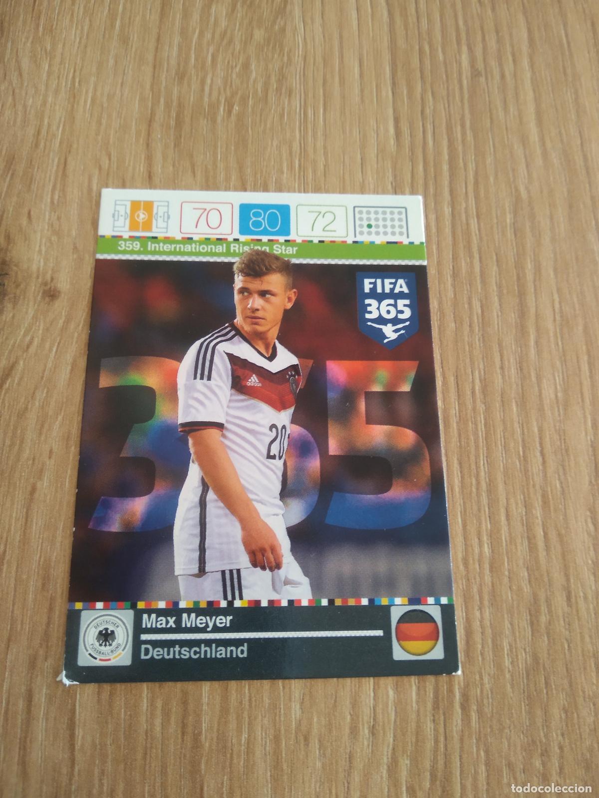 Cromos de F&uacute;tbol: 359 MAX MEYER ALEMANIA CROMO FUTBOL PANINI FIFA 365 2015-2016 ADRENALYN 15-16