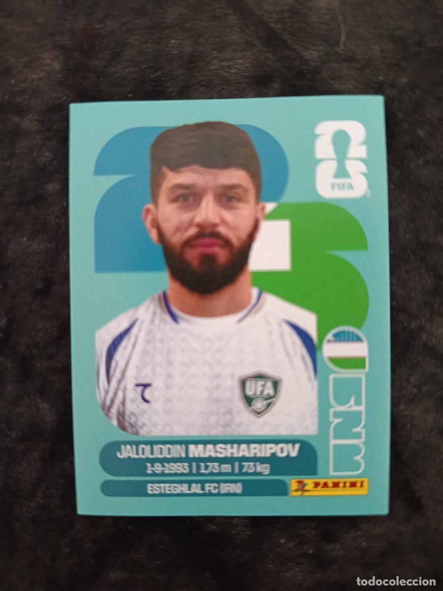 Cartes &agrave; collectionner de Football: FIFA WORLD CUP 2026 PANINI. #UZB 18. JALOLIDDIN MASHARIPOV. UZBEKIST&Aacute;N