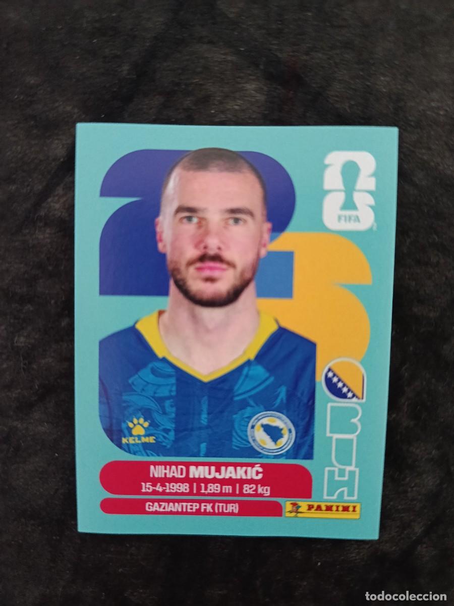 Fu&szlig;ball-Sticker: FIFA WORLD CUP 2026 PANINI. #BIH 6. NIHAD MUJAKIC. BOSNIA HERZEGOVINA