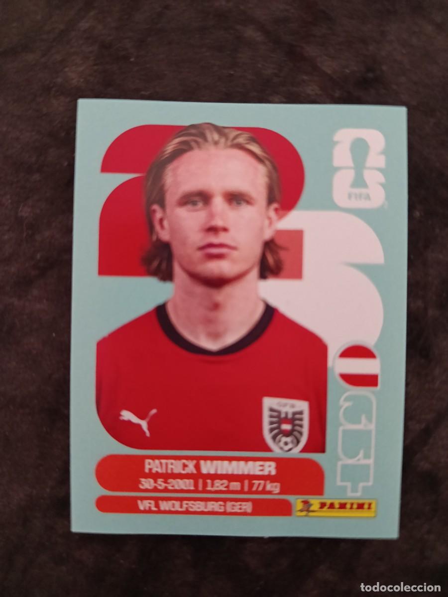 Fu&szlig;ball-Sticker: FIFA WORLD CUP 2026 PANINI. #AUT 17. PATRICK WIMMER. AUSTRIA