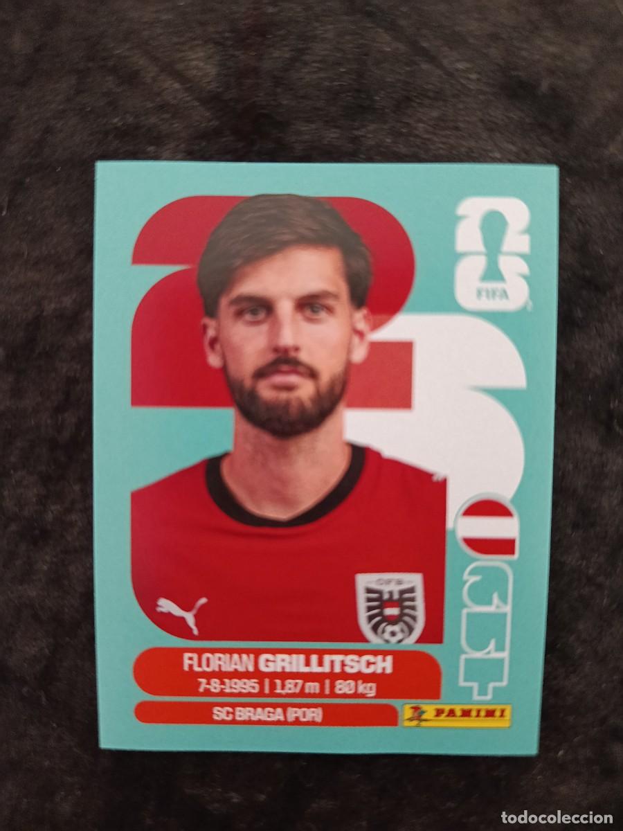 Fu&szlig;ball-Sticker: FIFA WORLD CUP 2026 PANINI. #AUT 14. FLORIAN GRILLITSCH. AUSTRIA