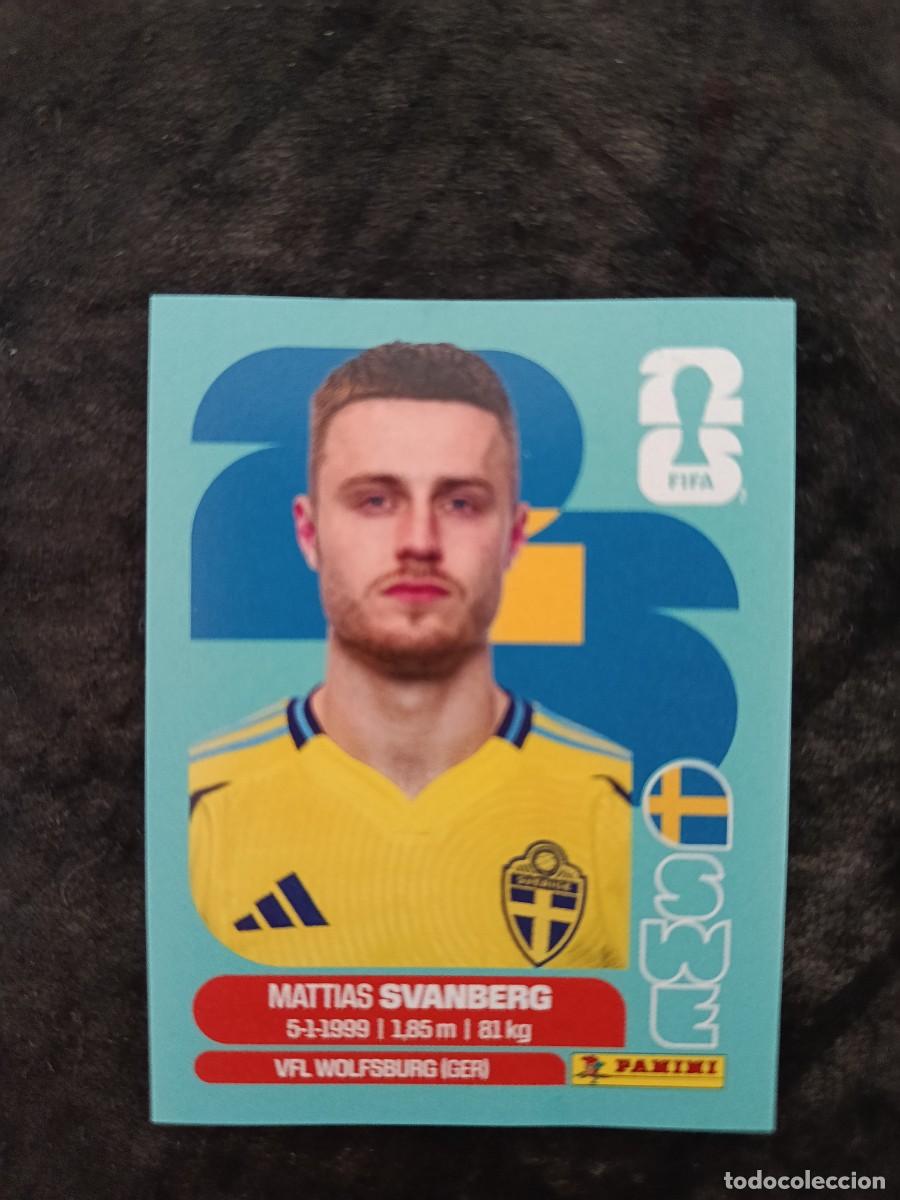 Fu&szlig;ball-Sticker: FIFA WORLD CUP 2026 PANINI. #SWE 12. MATTIAS SVANBERG. SUECIA