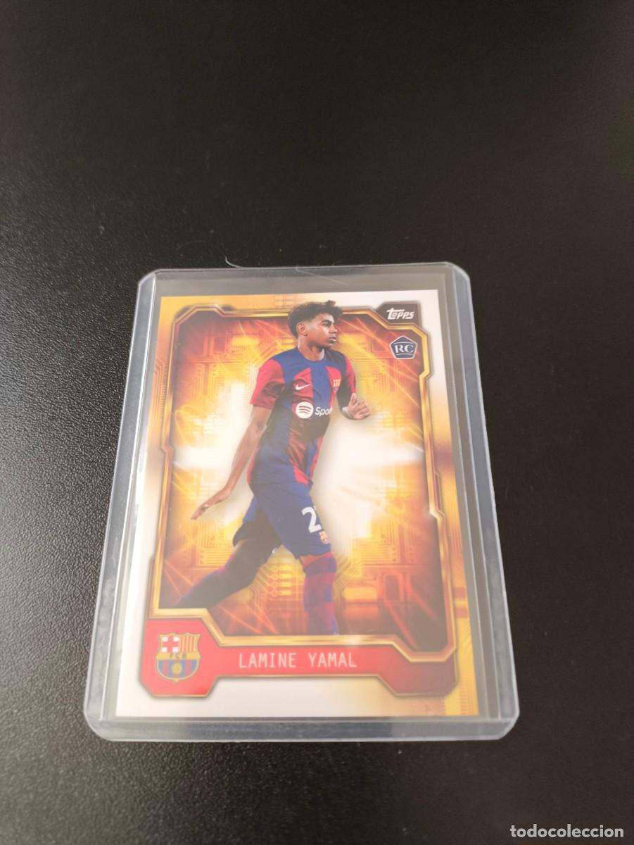 Fu&szlig;ball-Sticker: Lamine Yamal BARG-3 Rookie Card FC Barcelona Fan Set Topps no panini liga este