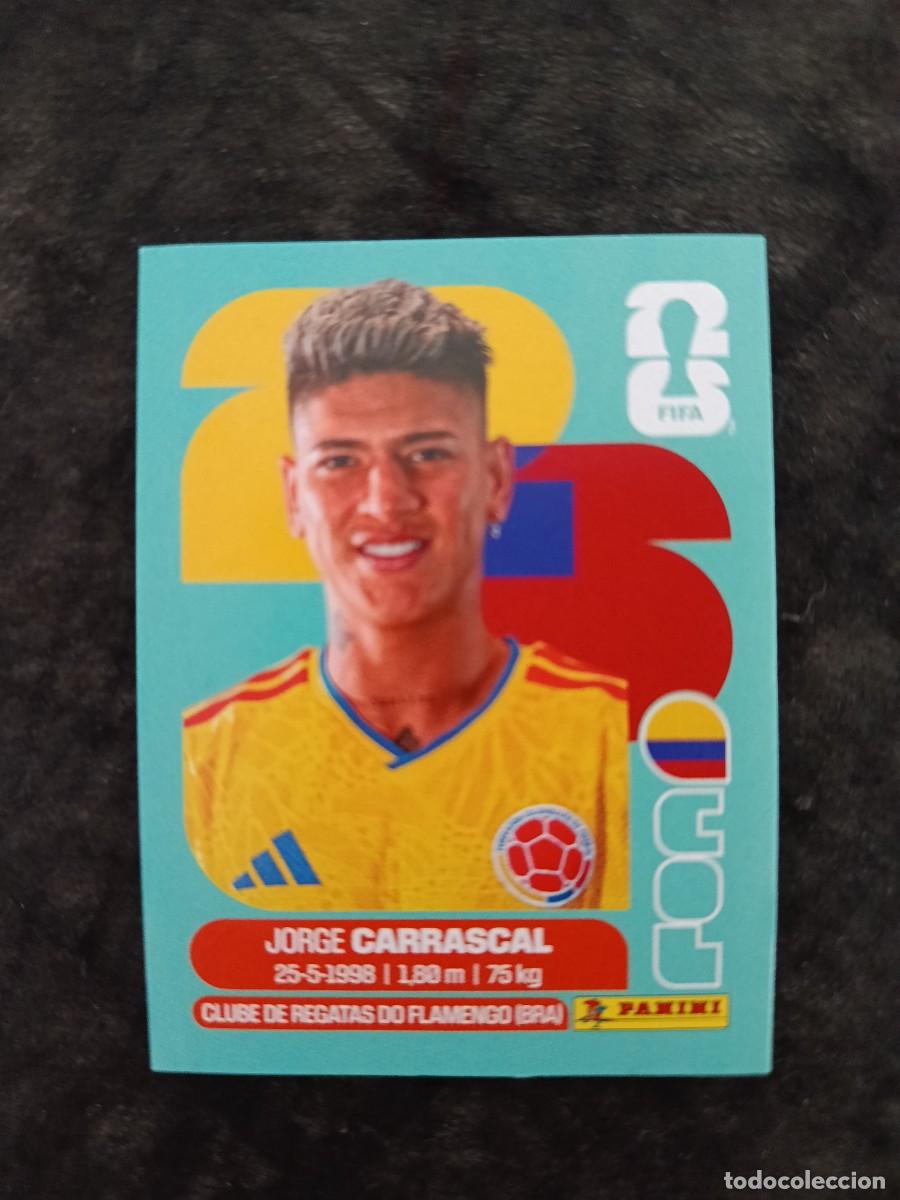 Cartes &agrave; collectionner de Football: FIFA WORLD CUP 2026 PANINI. #COL 16. JORGE CARRASCAL. COLOMBIA