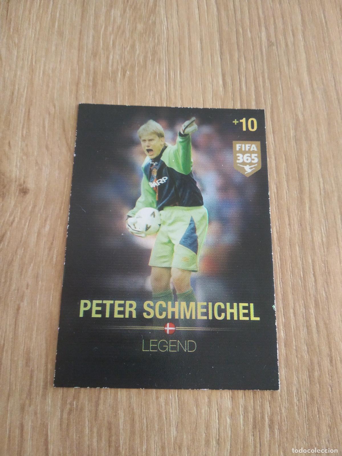 Cromos de F&uacute;tbol: PETER SCHMEICHEL LEGEND CROMO FUTBOL PANINI FIFA 365 2015-2016 ADRENALYN 15-16