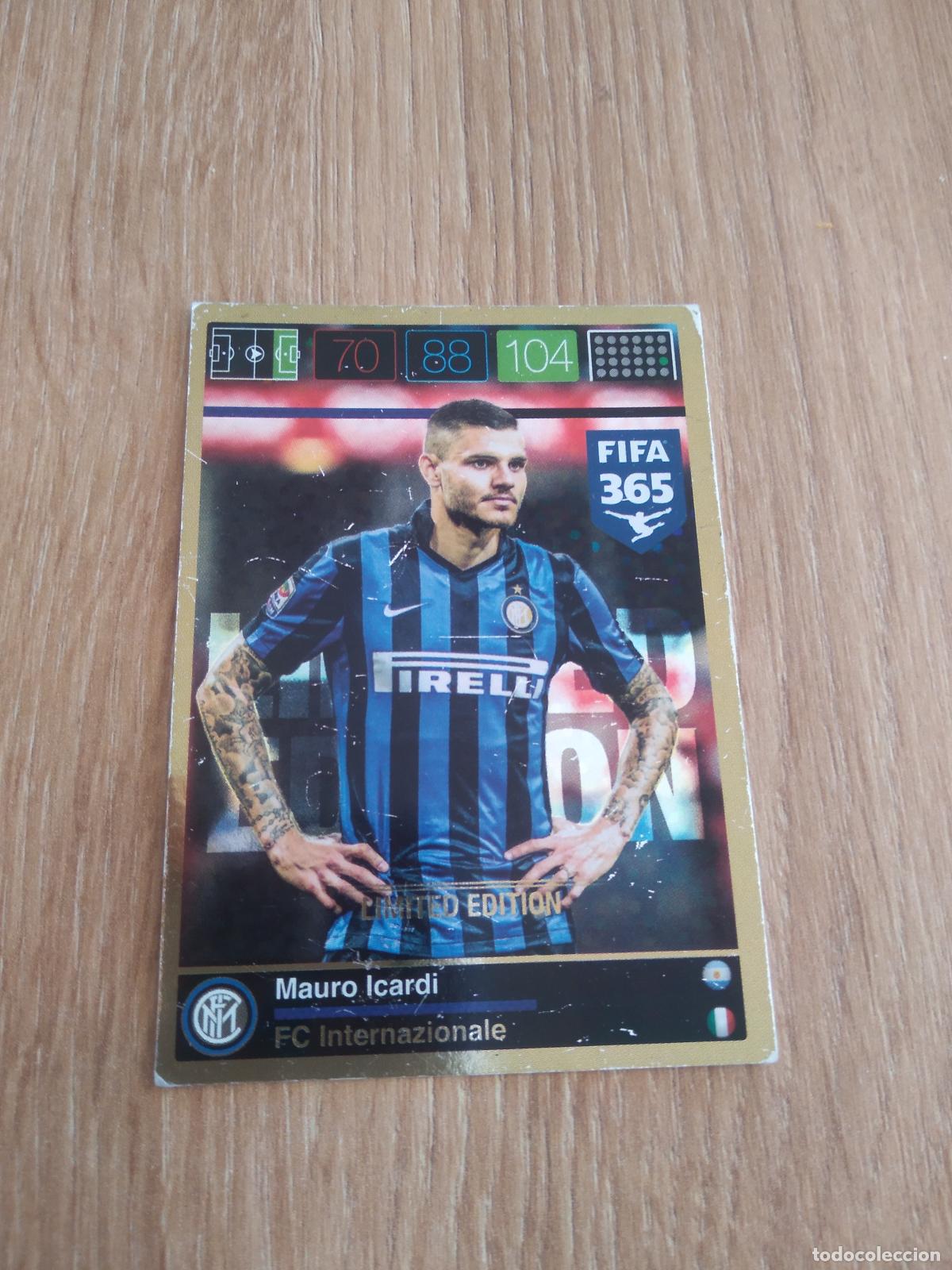 Cromos de F&uacute;tbol: ICARDI INTER MILAN CROMO FUTBOL PANINI FIFA 365 2015-2016 ADRENALYN 15-16