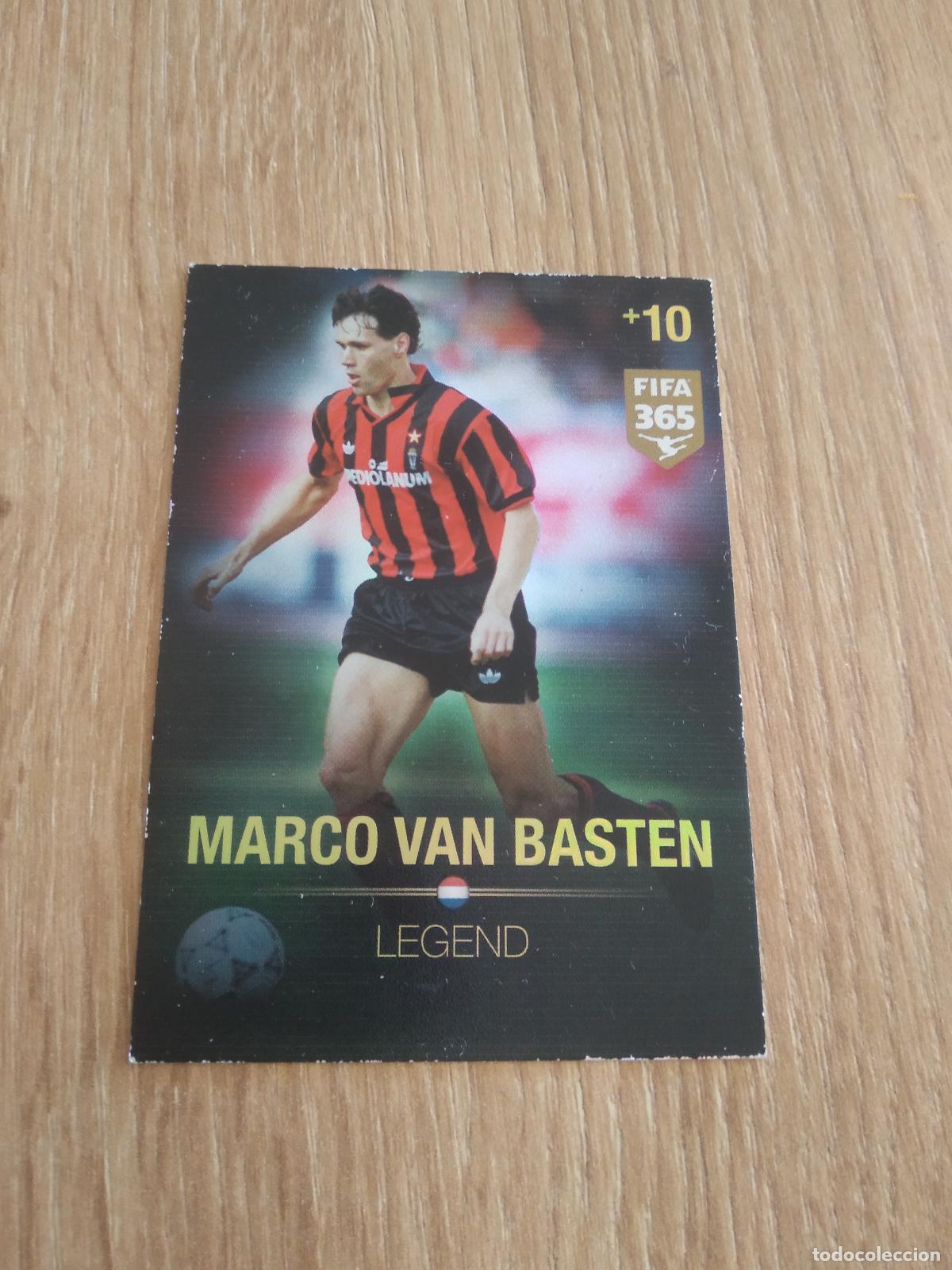 Cromos de F&uacute;tbol: MARCO VAN BASTEN AC MILAN CROMO FUTBOL PANINI FIFA 365 2015-2016 ADRENALYN 15-16