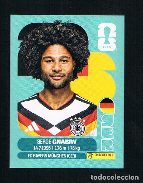 Cromos de F&uacute;tbol: STICKER FIFA WORLD CUP 2026 ALEMANIA N&ordm; 16 SERGE GNABRY