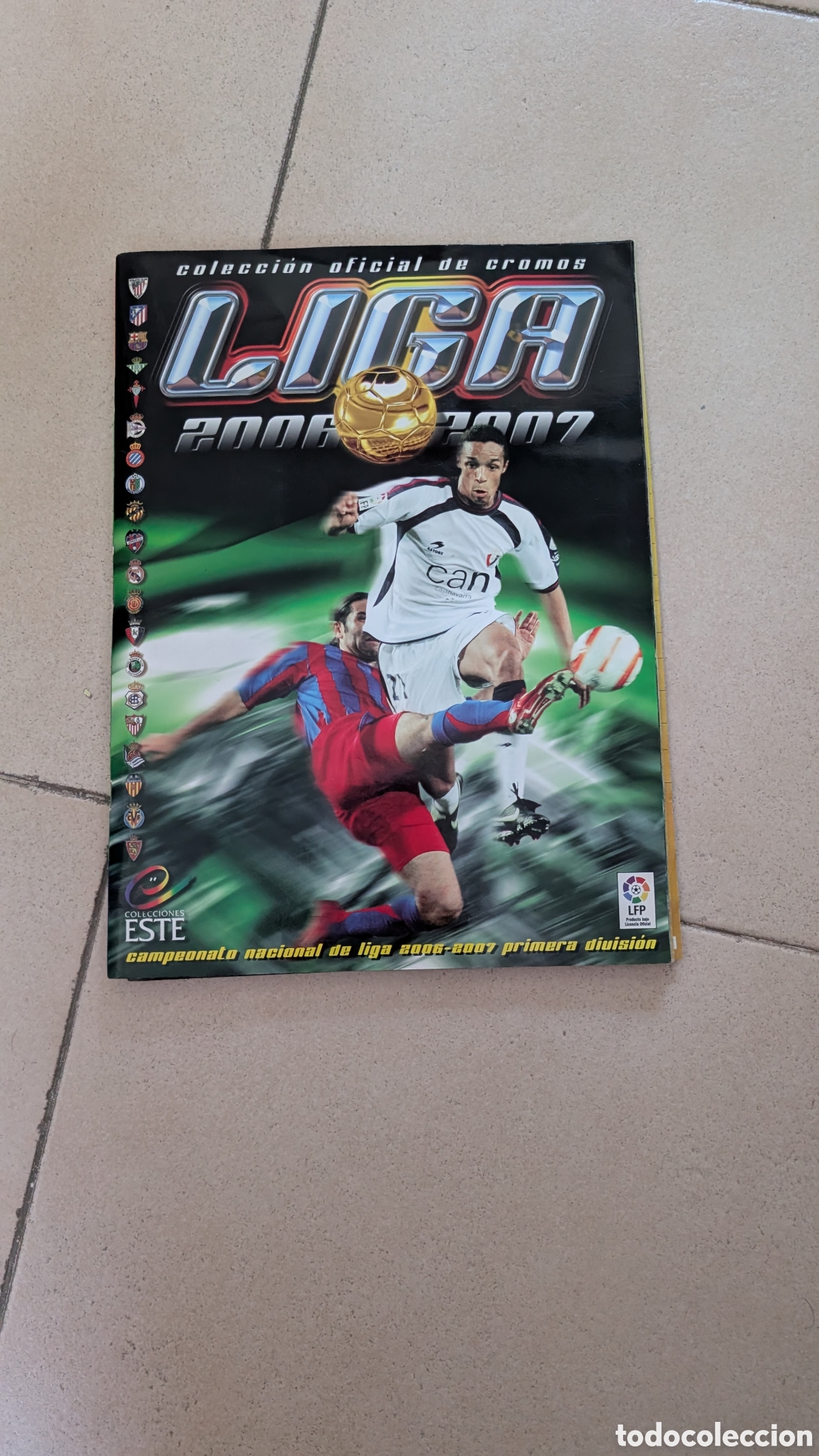 Cromos de F&uacute;tbol: ALBUM LIGA ESTE 2006/07 06 07 BASTANTE COMPLETO BUEN ESTADO GENERAL