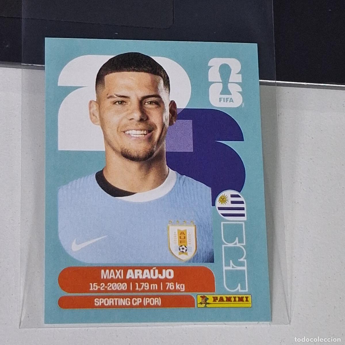 Figurine di Calcio: B12 URU16 MAXI ARA&Uacute;JO 16 URUGUAY URU MUNDIAL FIFA WORLD CUP 2026 STICKER PANINI