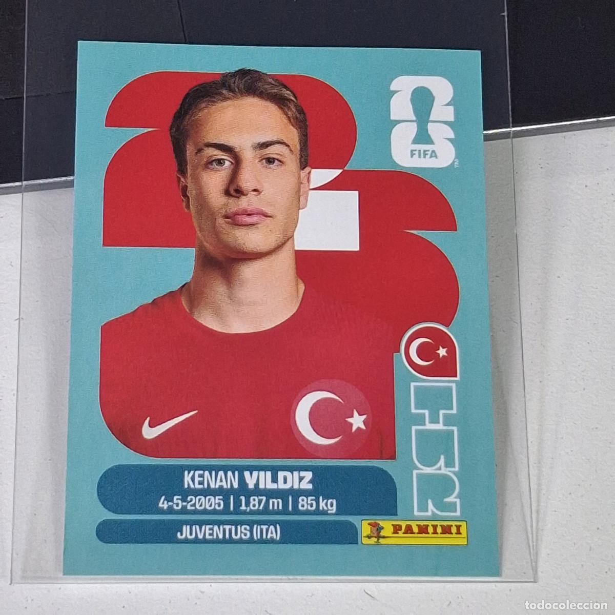Cromos de F&uacute;tbol: B12 TUR 20 TUR20 KENAN YILDIZ TURQUIA TURQUEY MUNDIAL FIFA WORLD CUP 2026 STICKER PANINI