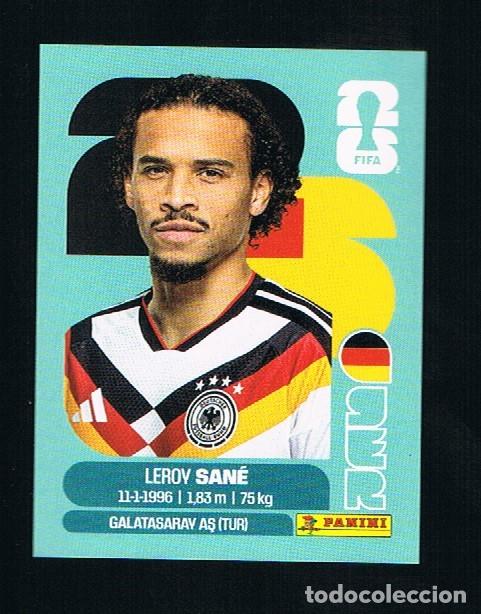 Cromos de F&uacute;tbol: STICKER FIFA WORLD CUP 2026 ALEMANIA N&ordm; 18 LEROY SANE