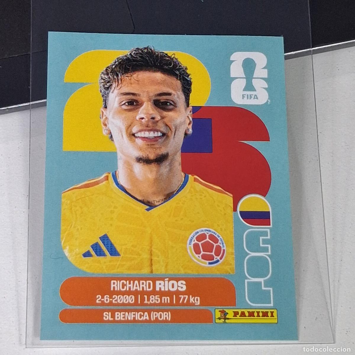Fu&szlig;ball-Sticker: B12 COL12 RICHARD R&Iacute;OS 12 COLOMBIA COL MUNDIAL FIFA WORLD CUP 2026 STICKER PANINI