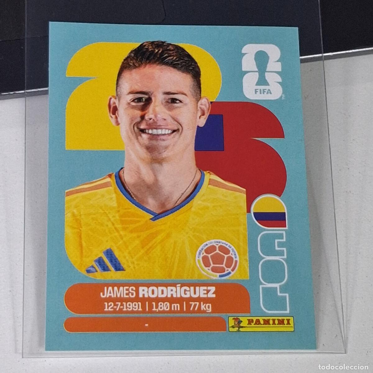 Cromos de F&uacute;tbol: B12 COL 14 COL14 JAMES RODR&Iacute;GUEZ COLOMBIA MUNDIAL FIFA WORLD CUP 2026 STICKER PANINI