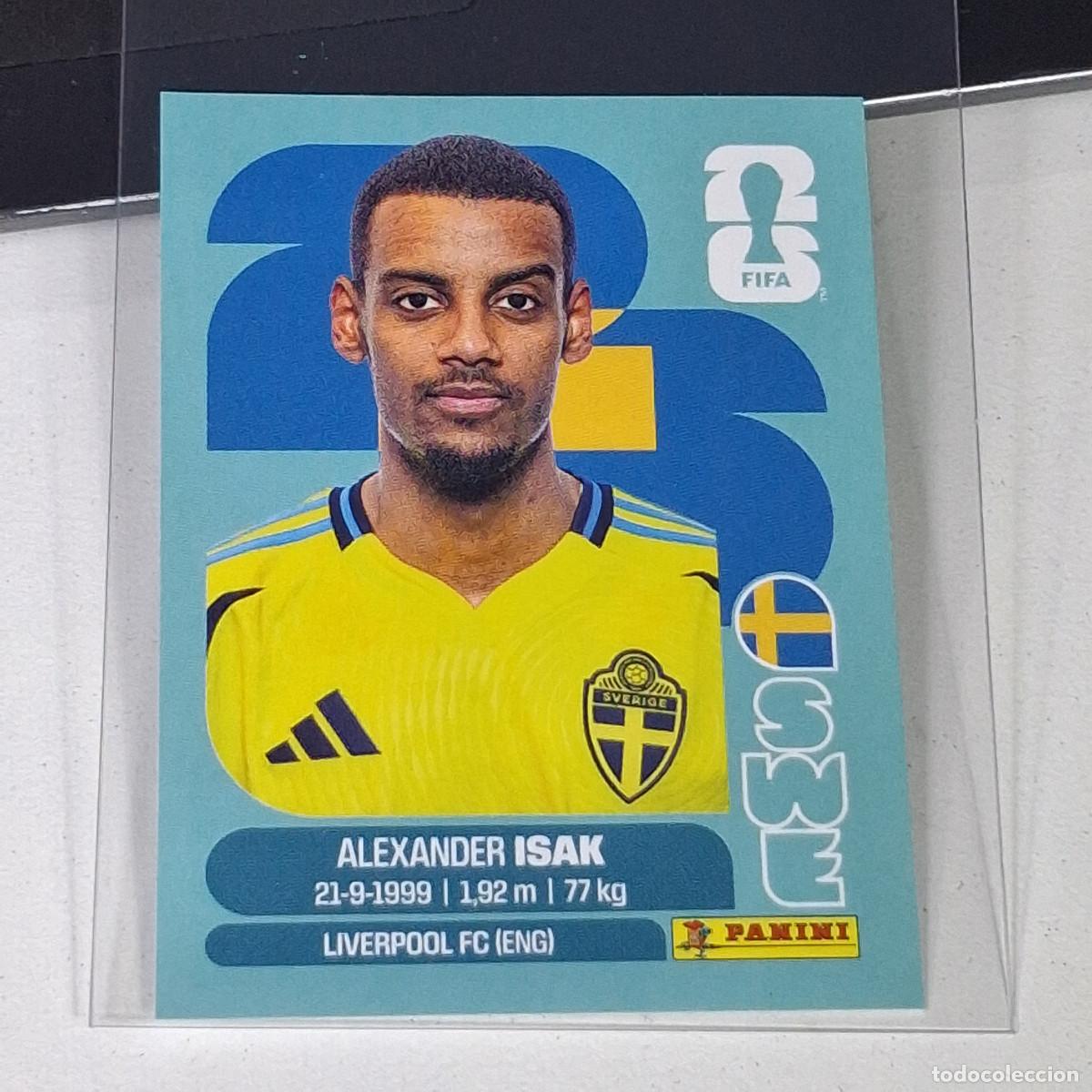 Figurine di Calcio: B12 SWE19 ALEXANDER ISAK 19 SUECIA SWEDEN SWE MUNDIAL FIFA WORLD CUP 2026 STICKER PANINI