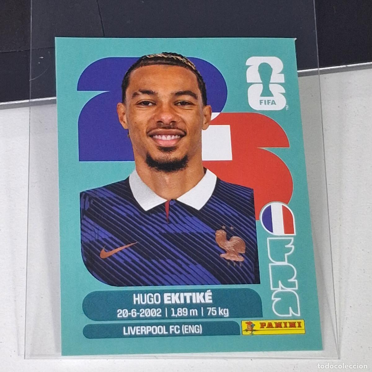 Cromos de F&uacute;tbol: B12 FRA19 HUGO EKITIKE 19 FRANCIA FRANCE FRA MUNDIAL FIFA WORLD CUP 2026 STICKER PANINI