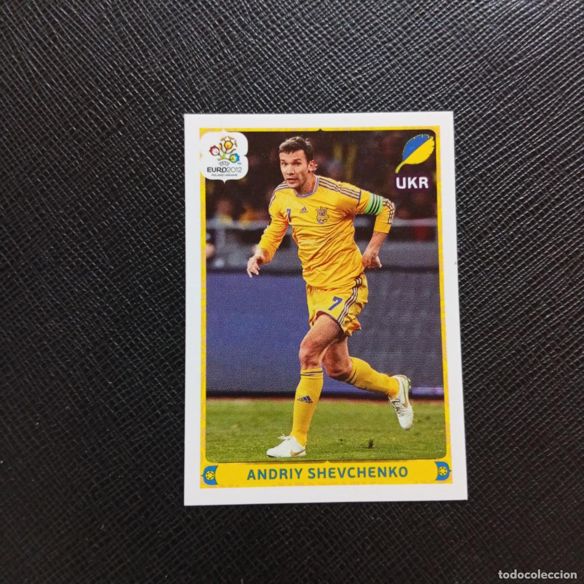 Cromos de F&uacute;tbol: 425 SHEVCHENKO UCRANIA PANINI EUROCOPA POLONIA 2012 CROMO FUTBOL EURO 12 - SIN PEGAR - A21 PG73