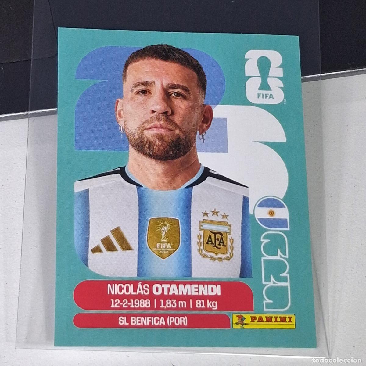 Cromos de F&uacute;tbol: B12 ARG5 NICOL&Aacute;S OTAMENDI ARG 5 ARGENTINA MUNDIAL FIFA WORLD CUP 2026 STICKER PANINI