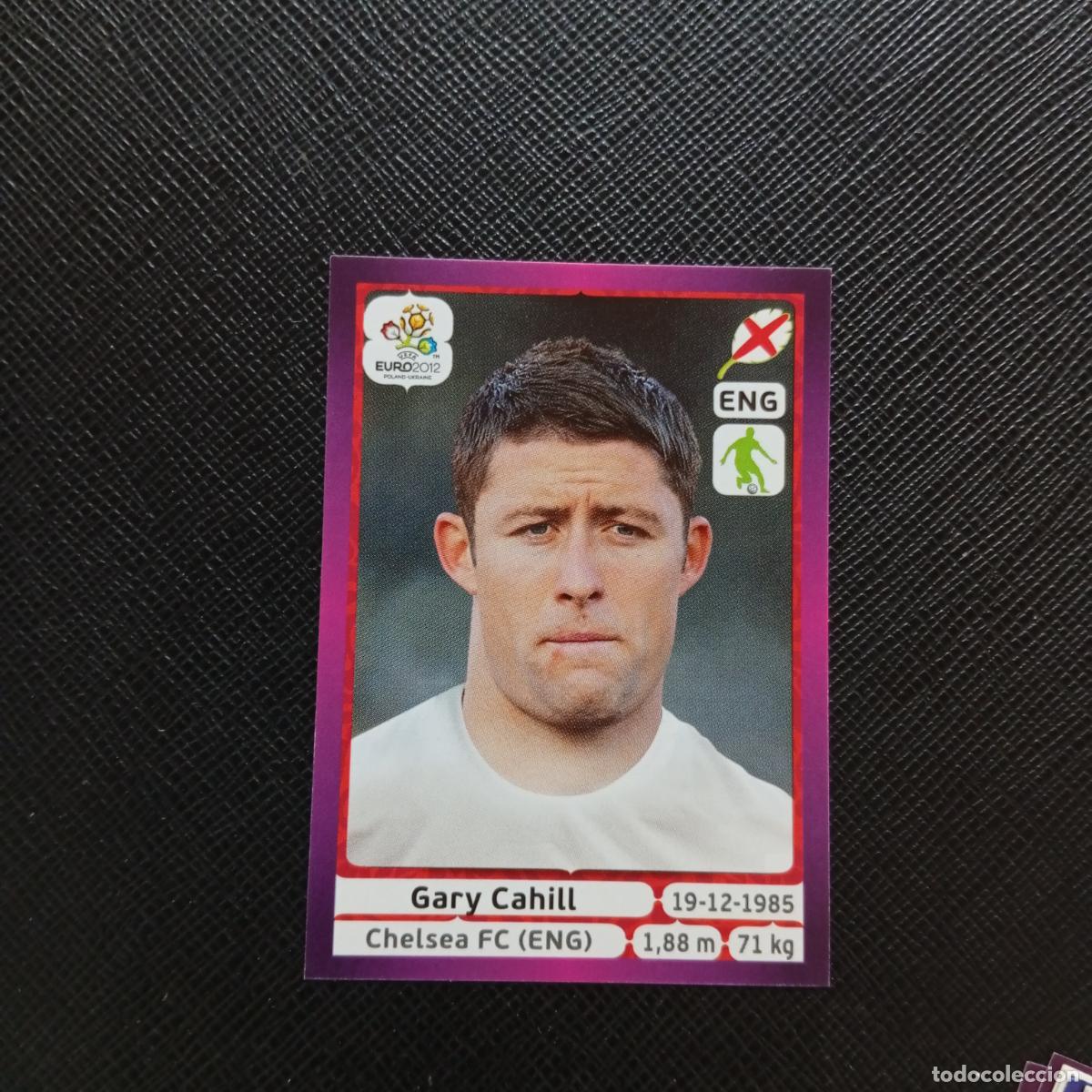 Cromos de F&uacute;tbol: 495 GARY CAHILL INGLATERRA PANINI EUROCOPA POLONIA 2012 FUTBOL EURO 12 - SIN PEGAR - A21 PG73