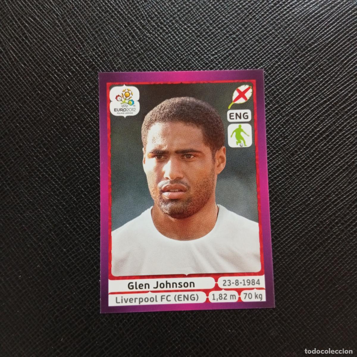 Cromos de F&uacute;tbol: 496 GLEN JOHNSON INGLATERRA PANINI EUROCOPA POLONIA 2012 FUTBOL EURO 12 - SIN PEGAR - A21 PG73