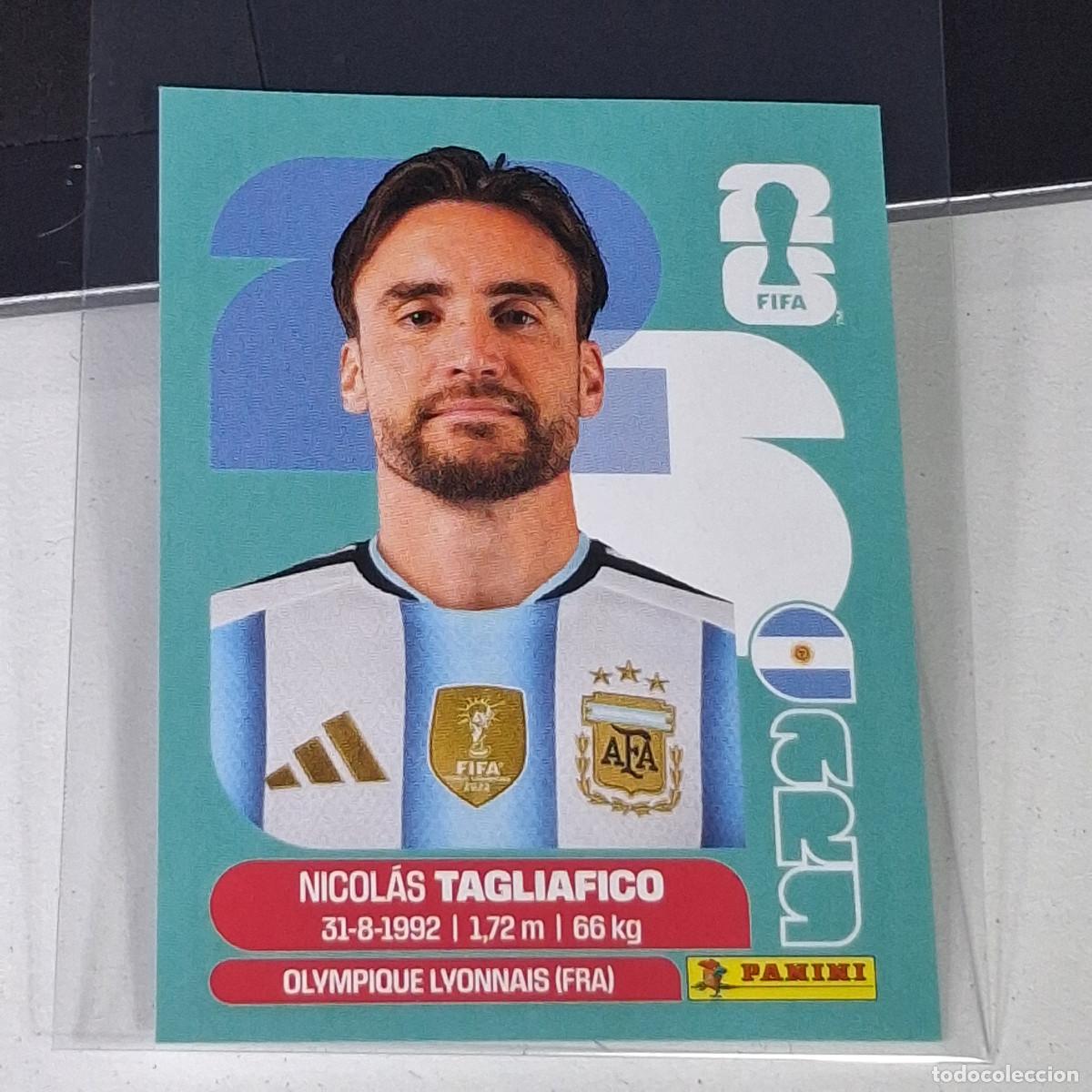 Cromos de F&uacute;tbol: B12 ARG6 NICOL&Aacute;S TAGLIAFICO ARG 6 ARGENTINA ARG MUNDIAL FIFA WORLD CUP 2026 STICKER PANINI