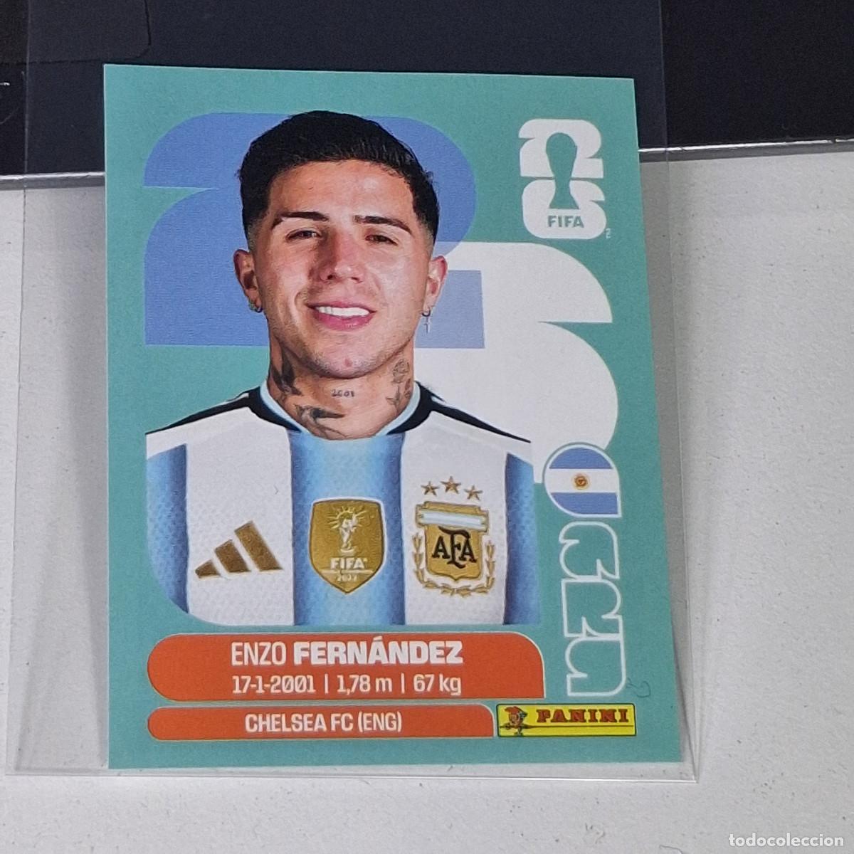 Cromos de F&uacute;tbol: B12 ARG8 ENZO FERN&Aacute;NDEZ 8 ARGENTINA ARG MUNDIAL FIFA WORLD CUP 2026 STICKER PANINI