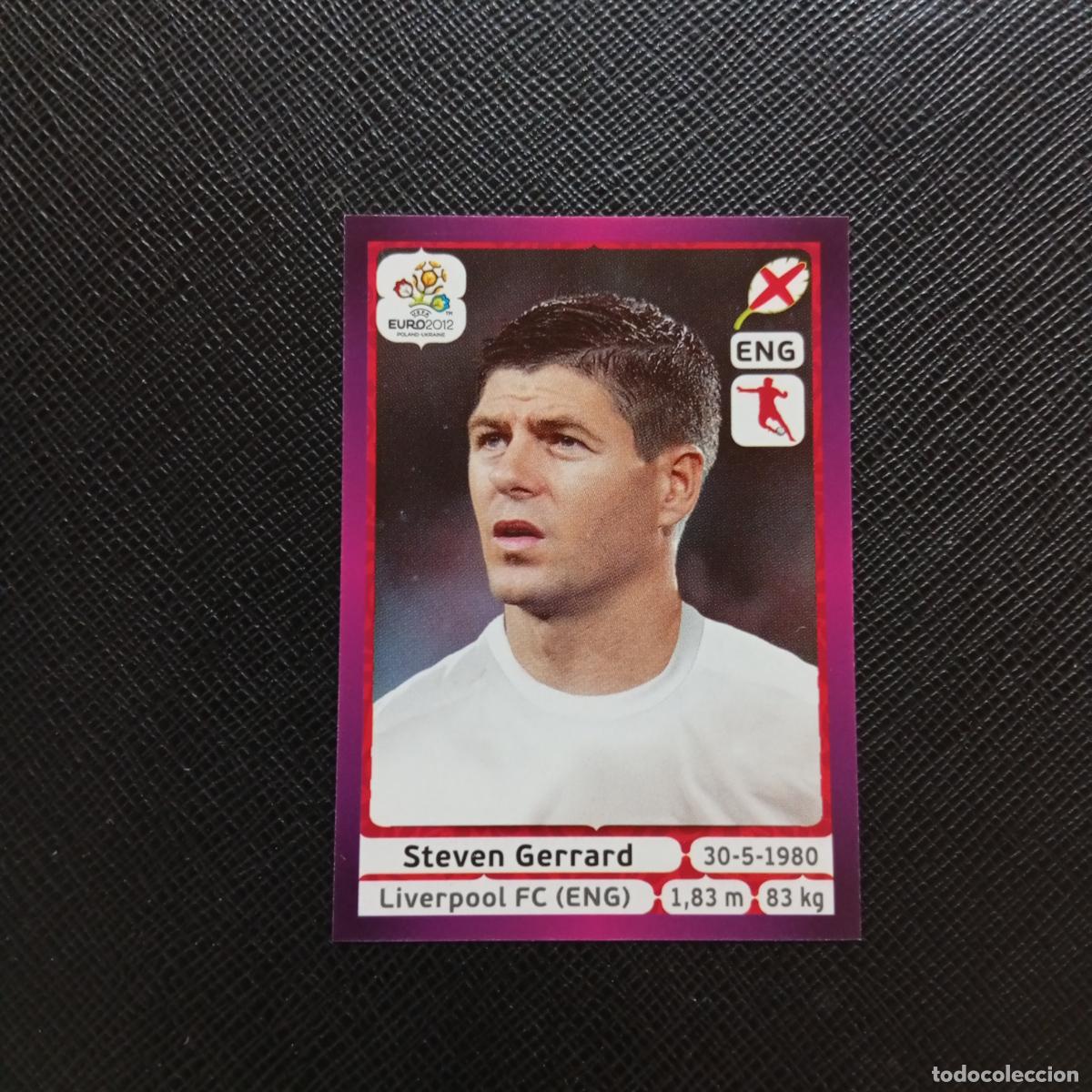 Football Stickers: 499 GERRARD INGLATERRA PANINI EUROCOPA POLONIA 2012 FUTBOL EURO 12 - SIN PEGAR - A21 PG73